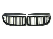 BMW 3. sērija E90/E91 2005–2011 Radiatora reste M-Look (E-90/91 2005-2008, matēti melna) foto 2