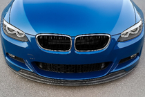 BMW 3. sērija E92/E93 2006–2013 M-Look nieru reste (2005-2009, spīdīgi melna ar hroma apmali) foto 1