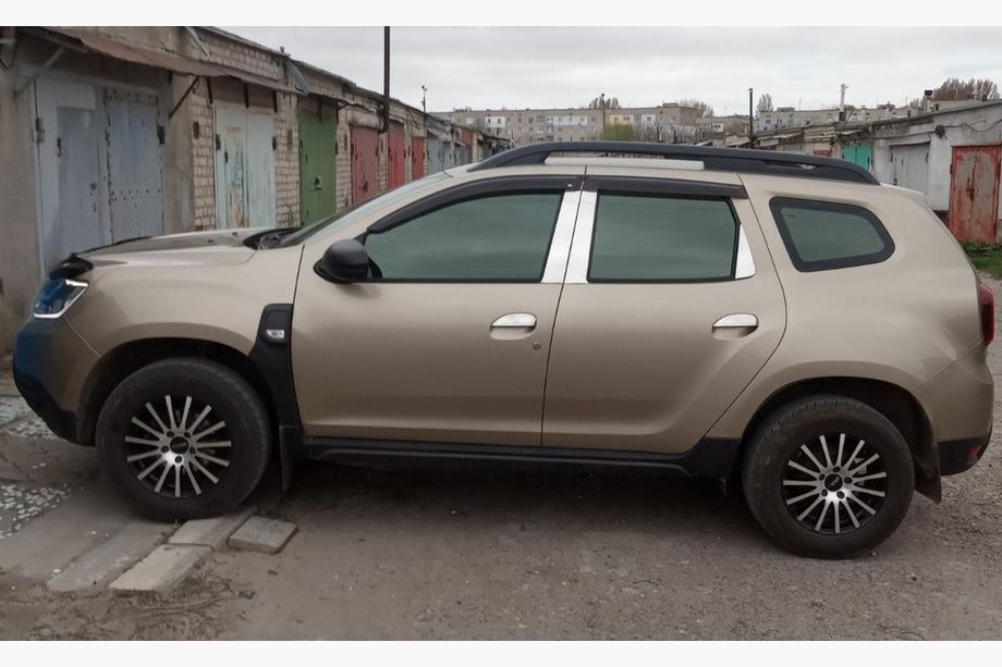 Dacia Duster 2008–2018 Durvju statņu uzlikas (6 gab., nerūsējošais tērauds) Image
