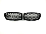 BMW 3. sērija F30/F31 2012–2019 Nieru restes Diamond Silver foto 2