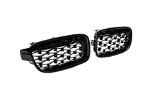 BMW 3. sērija F30/F31 2012–2019 Nieru režģi Diamond Black foto 5
