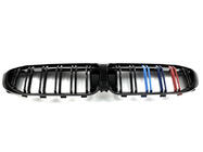 BMW 3. sērija G20/G21 2018– Nieru restes M-Look V2 (2018-2022, M-Color ar melnu apmali) foto 4