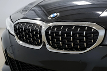 BMW 3. sērija G20/G21 2018– Nieres reste Diamond Silver (2018-2022, hroma apmale) foto 1