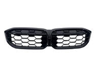 BMW 3. sērija G20/G21 2018– Nieru režģi Diamond Black (2022+, melna apmale) foto 2