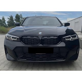 Nieru režģi Diamond Black (2022+, melna apmale) BMW 3. sērija G20/G21 2018– foto 1