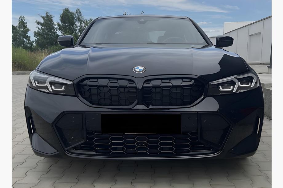 BMW 3. sērija G20/G21 2018– Nieru režģi Diamond Black (2022+, melna apmale) Image