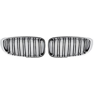 M-Look nieru restes (spīdīgi melnas ar hroma apmali) BMW 3. sērija F34 2013–2020 foto 2