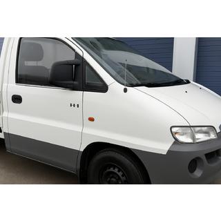 Logu apmales (2 gab., nerūsējošais tērauds) Hyundai H200, H1, Starex 1998–2007 foto 1