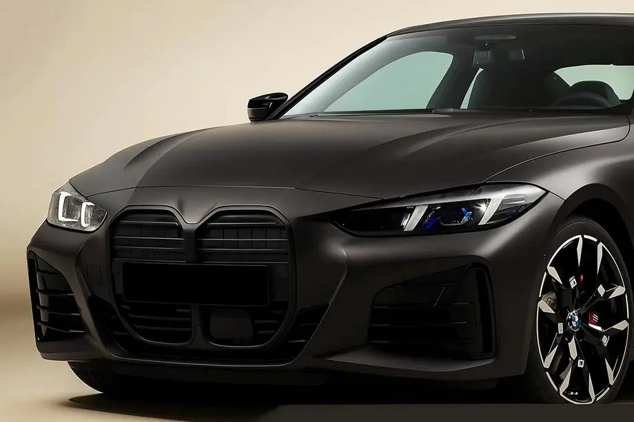 BMW 4. sērija G22/23/26 2020– M-Look nieru reste (G22/23, matēti melna) Foto 1