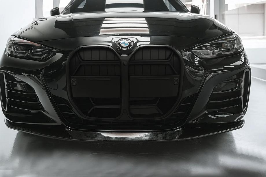 BMW 4. sērija G22/23/26 2020– CS-Style nieru režģi (G22/23, matēti melni) Foto 1