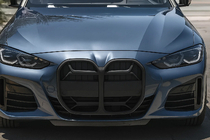 BMW 4. sērija G22/23/26 2020– CS-Style nieru režģis (G26, matēti melns) foto 1