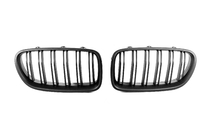 BMW 5. sērija F10/F11 2010–2016 M-Look nieru restes (matēti melna) foto 2