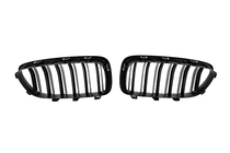 BMW 5. sērija F10/F11 2010–2016 M-Look nieru restes (matēti melna) foto 5