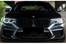 BMW 5. sērija G30/G31 2017–2023 M-Look nieru reste (2017-2020, matēti melna) foto 1