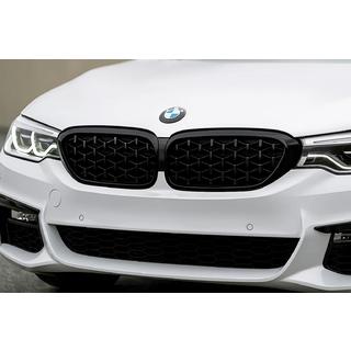 Nieru režģis Diamond Black V1 (2017-2020, melna apmale) BMW 5. sērija G30/G31 2017–2023 foto 1