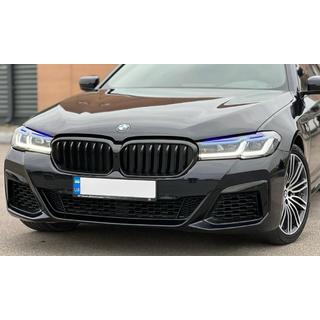 Nieru režģi 1 Bar (2021+, spīdīgi melns) BMW 5. sērija G30/G31 2017–2023 foto 2