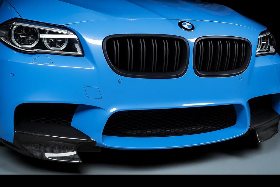 BMW 6. sērija F12/F13/F06 2011–2018 M-Look nieru restes (matēti melna) Image