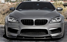 BMW 6. sērija F12/F13/F06 2011–2018 Nieres restes M-Look (spīdīgi melnas) foto 1