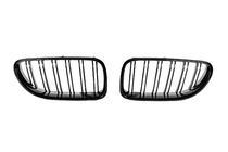BMW 6. sērija F12/F13/F06 2011–2018 Nieres restes M-Look (spīdīgi melnas) foto 2
