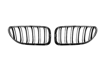 BMW 6. sērija F12/F13/F06 2011–2018 Nieres restes M-Look (spīdīgi melnas) foto 5