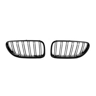 Nieres restes M-Look (spīdīgi melnas) BMW 6. sērija F12/F13/F06 2011–2018 foto 2