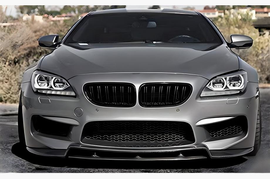 BMW 6. sērija F12/F13/F06 2011–2018 Nieres restes M-Look (spīdīgi melnas) Image