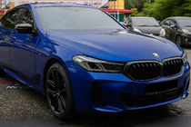 BMW 6. sērija G32 2017– M-Look nieru režģis (2020-2023, matēts melns) foto 1