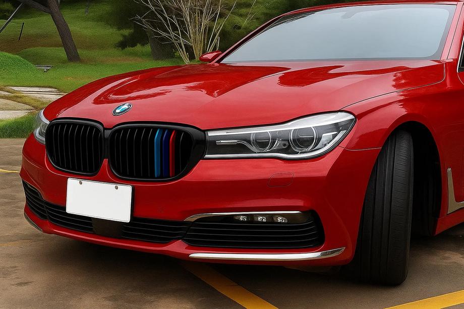 BMW 7. sērija G11/G12 2015–2022 Nieru reste 1 Bar (2016-2019, M-Color) Image