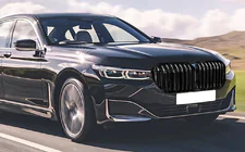 BMW 7. sērija G11/G12 2015–2022 Priekšējā reste (nieru režģis) 1 Bar (2019-2022, melns spīdīgs) foto 2