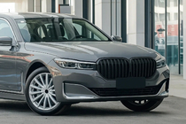 BMW 7. sērija G11/G12 2015–2022 Nieru reste 1 Bar (2019-2022, matēti melna) foto 1