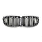 BMW X1 E84 2009–2015 M-Look nieru restes (spīdīgi melnas ar hroma apmali) foto 2