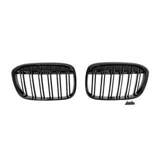 M-Look nieru režģi (2015-2019, spīdīgi melns) BMW X1 F48 2015–2022 foto 2