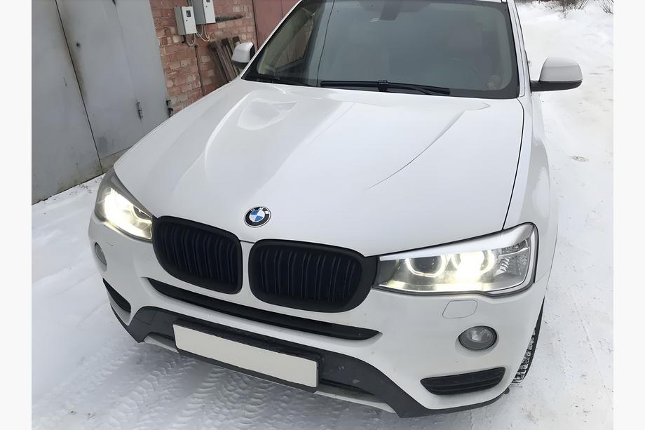 BMW X3 F25 2011–2018 M-Look nieru restes (2014-2018, matēti melnas) Image