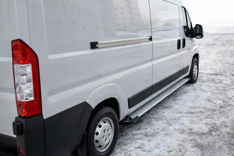 Citroen Jumper 2007–2025 Sānu pakāpieni Allmond Grey (2 gab., alumīnija) Image
