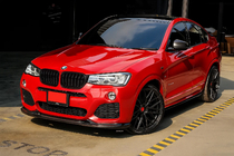 BMW X4 F26 2014–2018 M-Look nieru restes (matēti melna) foto 1