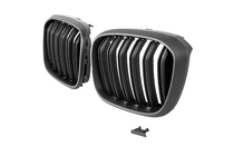 BMW X3 G01 2018– Priekšējā reste "nieres" M-Look (2018-2021, matēti melna) foto 3