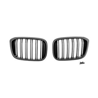 Priekšējā reste "nieres" M-Look (2018-2021, matēti melna) BMW X3 G01 2018– foto 2