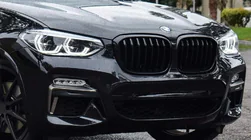 BMW X3 G01 2018– Nieru reste 1 Bar (2018-2021, melns spīdīgs) foto 4
