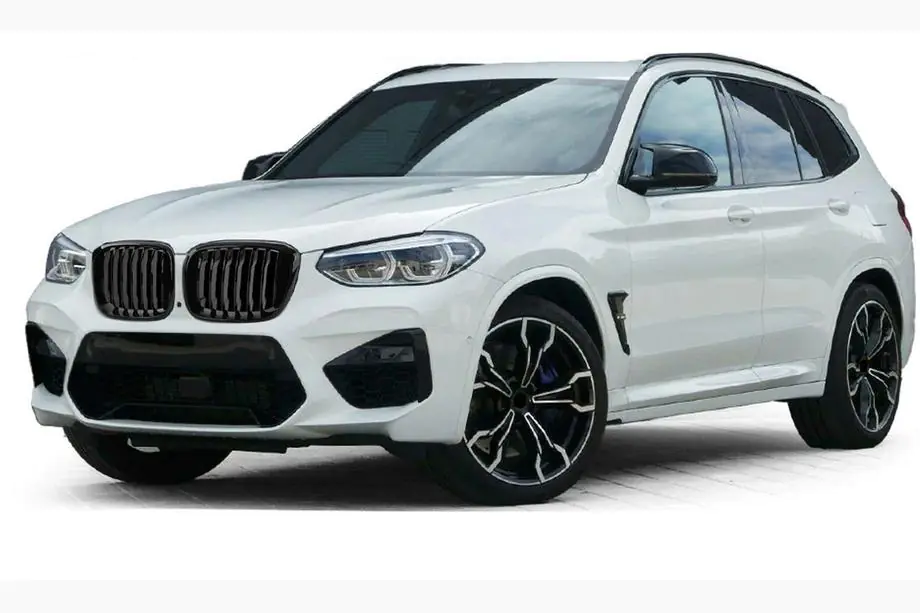 BMW X3 G01 2018– Nieru reste 1 Bar (2018-2021, melns spīdīgs) Image