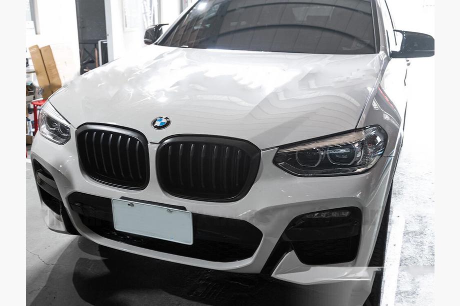 BMW X3 G01 2018– Nieru reste 1 Bar (2018-2021, matēti melna) Foto 1