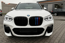 BMW X3 G01 2018– Priekšējā reste (kidney) 1 bar (2018-2021, M-Color) foto 1