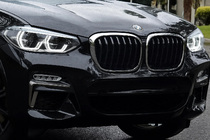 BMW X3 G01 2018– Nieru reste 1 Bar (2018-2021, spīdīgi melna ar hroma apdari) foto 1