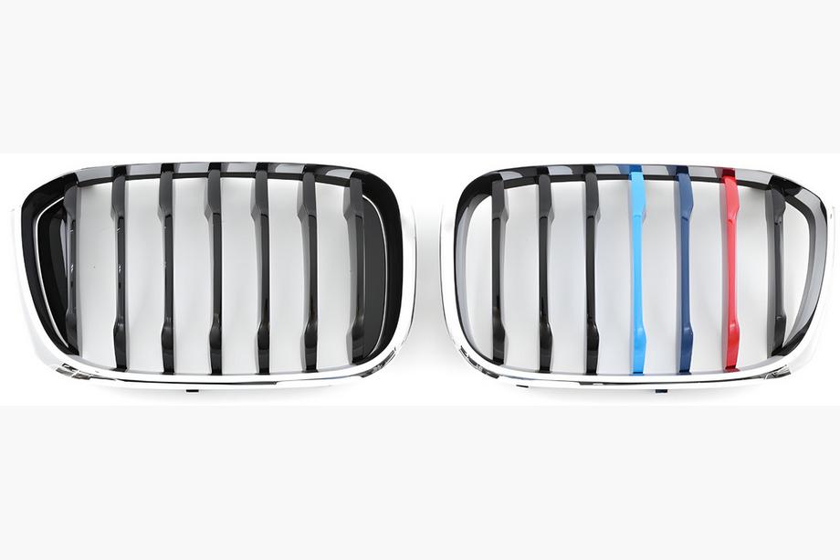 BMW X3 G01 2018– Nieru reste 1 Bar (2018-2021, M-Color ar hroma apmali) Foto 2