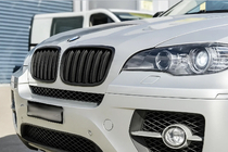 BMW X5 E70 2007–2013 M-Look nieru restes (matēti melna) foto 1