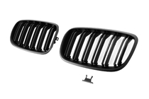 BMW X5 E70 2007–2013 M-Look nieru restes (matēti melna) foto 4