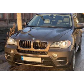 M-Look nieru restes (spīdīgi melnas ar hroma apmali) BMW X5 E70 2007–2013 foto 3