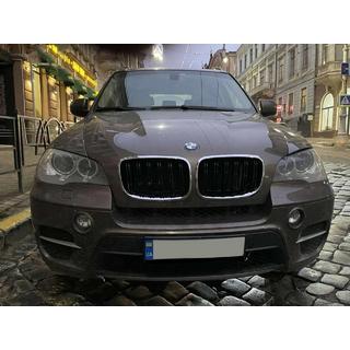 M-Look nieru restes (spīdīgi melnas ar hroma apmali) BMW X5 E70 2007–2013 foto 4