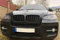 BMW X6 E71 2008–2014 M-Look nieru restes (matēti melna) foto 1