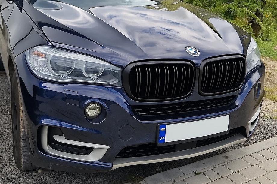 BMW X6 F16 2014–2019 M-Look nieru restes (matēti melna) Image