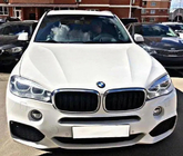 BMW X6 F16 2014–2019 M-Look nieru restes (spīdīgi melnas ar hroma apmali) foto 1